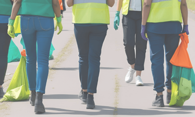Clean Up Walk 20 May: Together we get to work